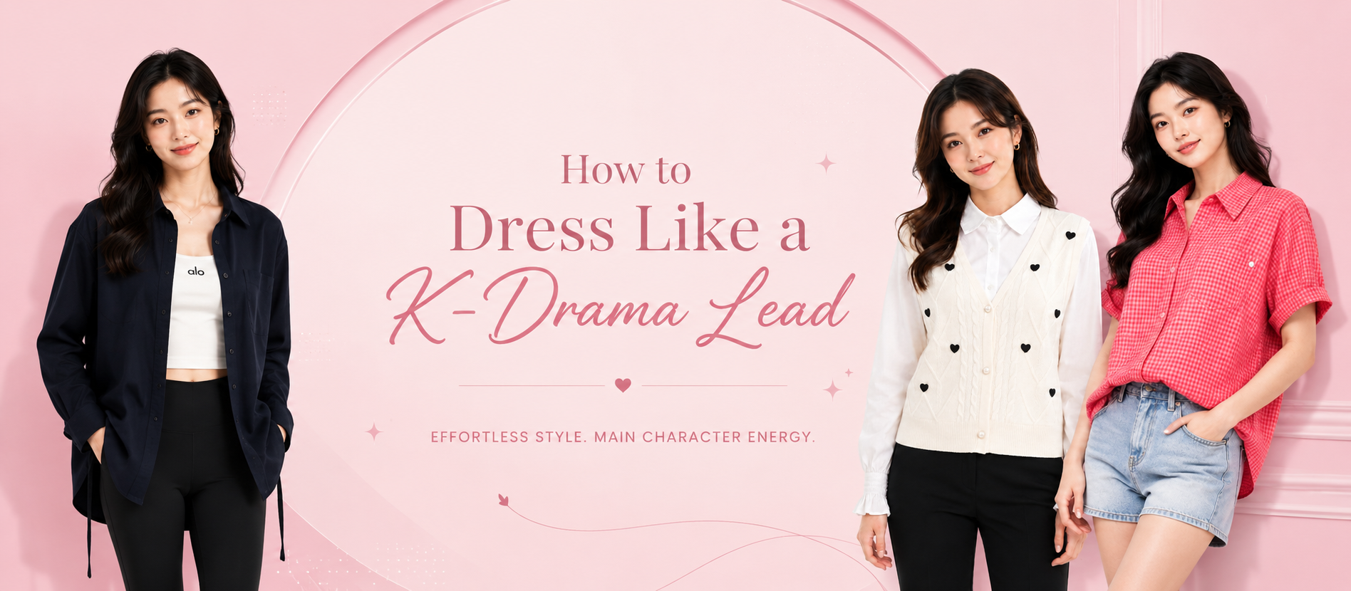 How to Dress Like a K-Drama Lead